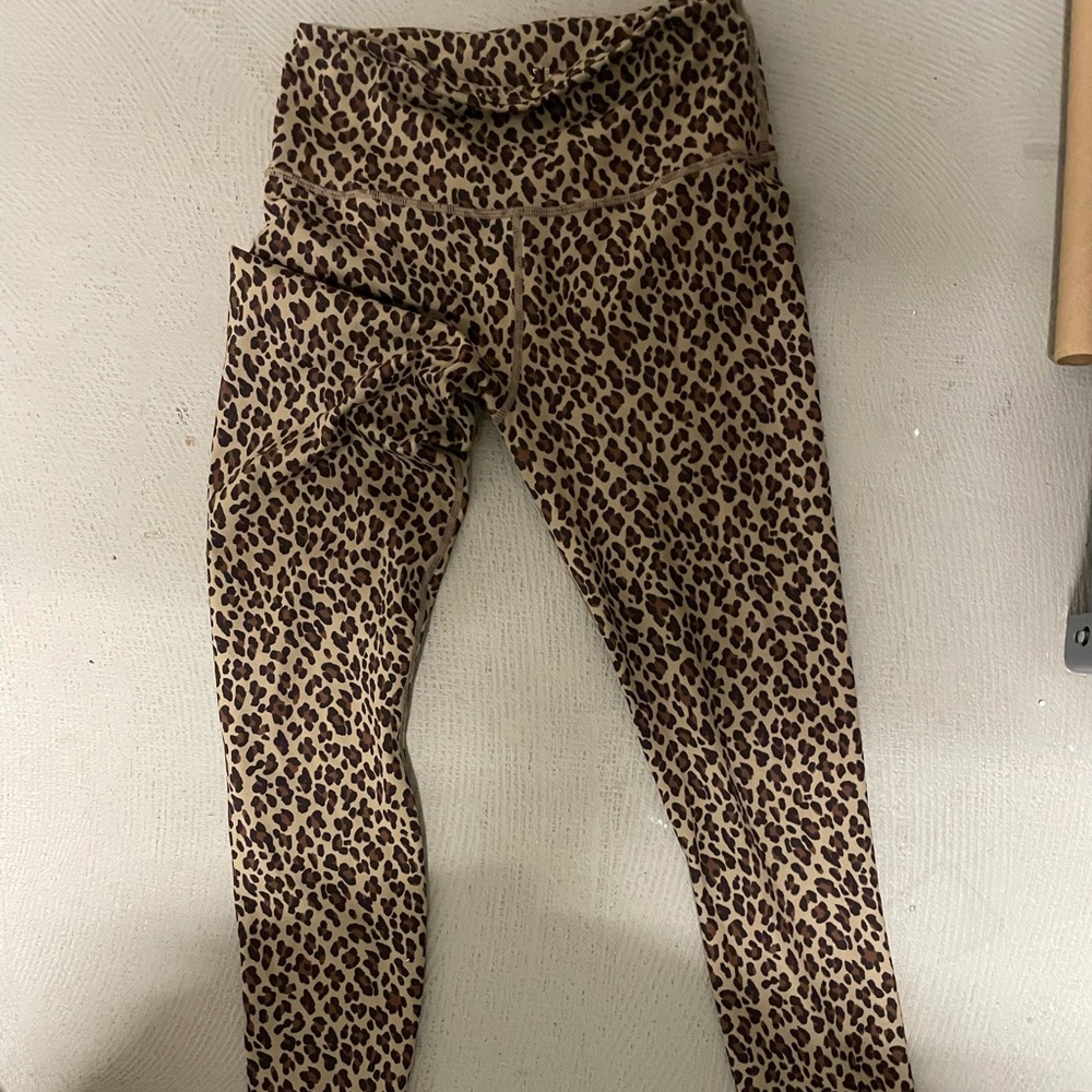 Leopard legging Varley 7/8